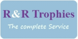 R & R Trophies Logo