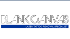 Blank Canvas Tattoo Removal Logo