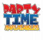 Party Time Inflatables Logo