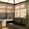CONSERVATORY PLEATED BLINDS
