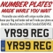 We make number plates while you wait