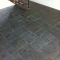 Ground floor patterned tiling