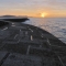 Lyme Regis at dawn