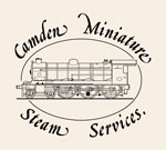 Camden Miniature Steam Services logo