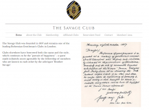 The Savage Club logo