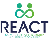 React Computer Partnership logo