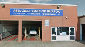 Pedigree Cars Of Burton logo