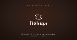 The Beluga Cafe logo