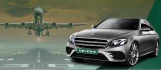 Helens Airport Cars' logo