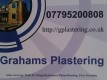 G Plastering Logo