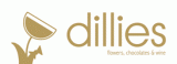 Dillies Florist, Wines & Chocolates Logo