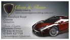 Clean & Gleam Mobile Valeting Logo