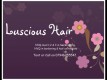 Luscious Hair by Stacy Logo