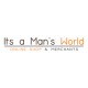 Its A Mans World Logo