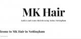 Mk Hair Logo