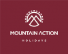 Mountain Winter Holidays Logo