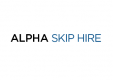 Alpha Skip Hire logo