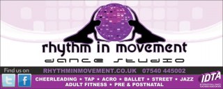 Rhythm In Movement Dance Studio logo