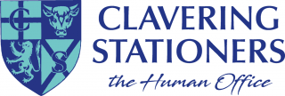 Clavering Stationers logo