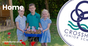 Crosshall Junior School logo