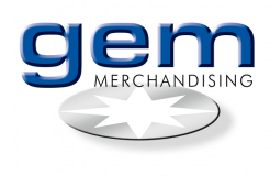 G E M Merchandising logo