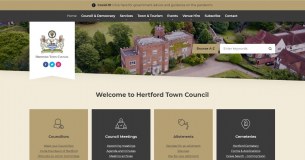 Hertford Town Council logo