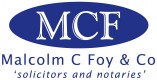 Malcolm C Foy & Co Logo