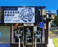 The Shore Barbers logo