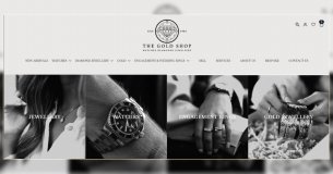 The Gold Shop logo
