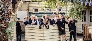 Sancton Wood Senior & Infant School logo
