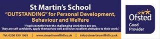 St Martins School logo