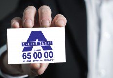 A Line Melita Taxis logo