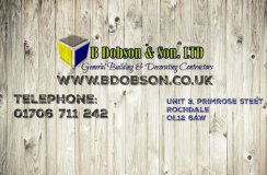 B Dobson & Son Limited