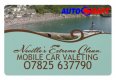 Neville's Extreme Clean Mobile Car Valeting Sevices.