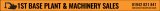 1st Base Plant & Machinery Sales logo