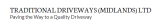 Traditional Driveways (midlands) Ltd logo