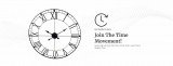Large Wall Clock logo