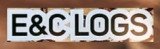 E & C Logs logo
