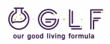 Oglf (our Good Living Formula) logo