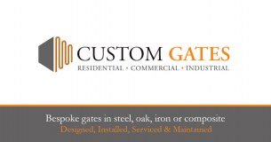 Custom Gates logo