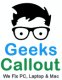 Geeks Callout logo