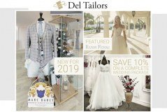 Del Tailors logo