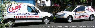 L A C logo