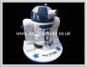 Fully edible 3D R2D2 cake with turning head