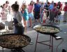 Cooking paella on Worthing beach