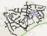 An overview of a GPS tracked delivery route; confirmation your literature is delivered