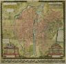 Antique Map of Paris