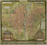 Antique Map of Paris