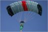 Student parachute open