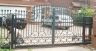 Commissioned sliding gate